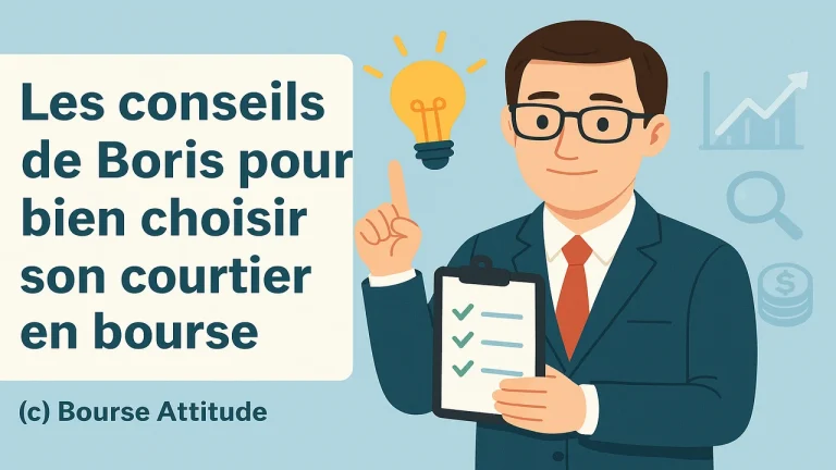 Les conseils de Boris pour bien choisir son courtier en bourse